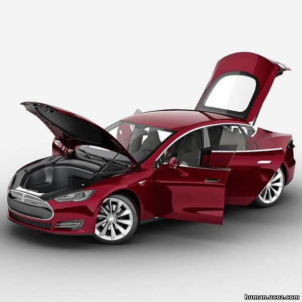 Электромобиль Тесла модель S
